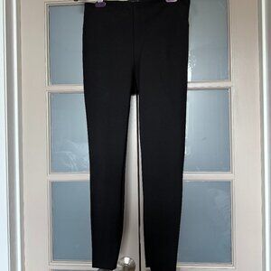 Club Monaco Black Trousers with Zipper Legs Black- Size 6